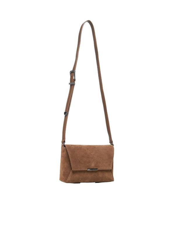 BC DUO 모닐리 스웨이드 크로스백