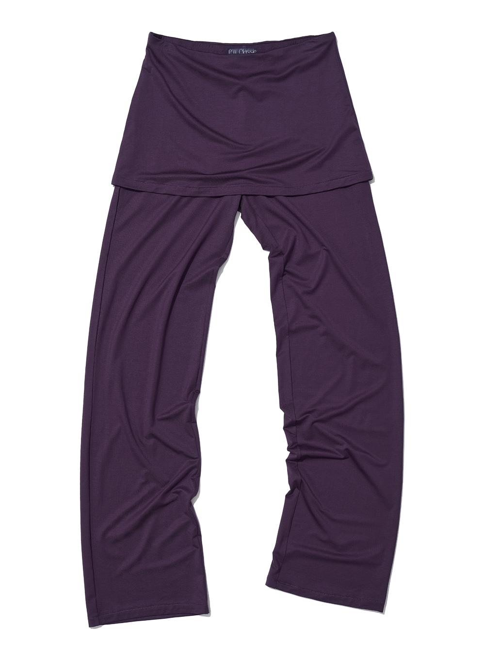 [WOMEN] PWC JERSEY ALL-IN-ONE TROUSERS_MIDNIGHT PLUM