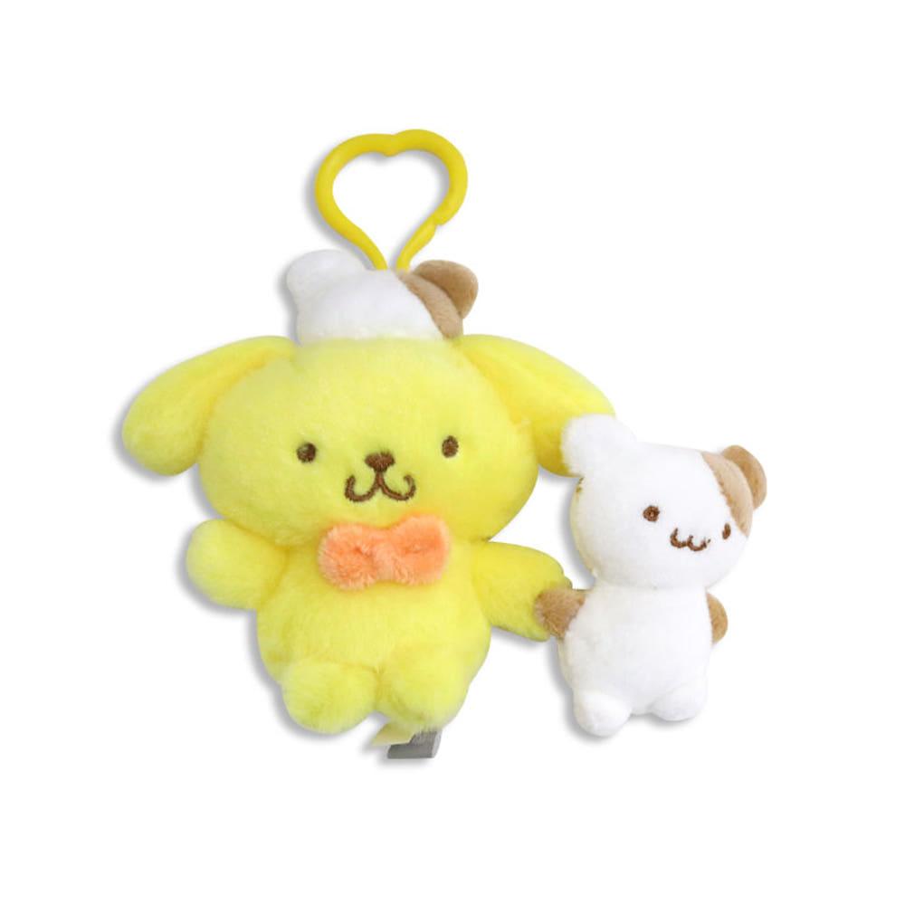 산리오 13cm 함께 소풍떠나요 프렌즈 인형 가방고리 키링 - 폼폼푸린 머핀