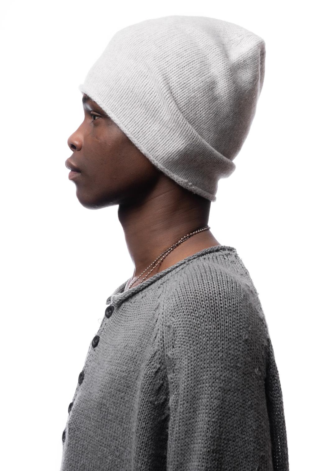 ALASKA WOOL BEANIE LIGHT GREY