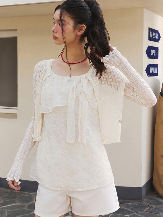 잇미샤 라운드넥 썸머 가디건 ITP7ZCD910 (2COLOR)