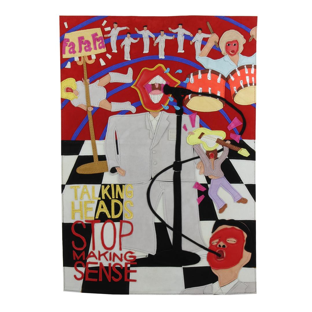 STOP MAKING SENSE : Leather Poster(Limited Edition)