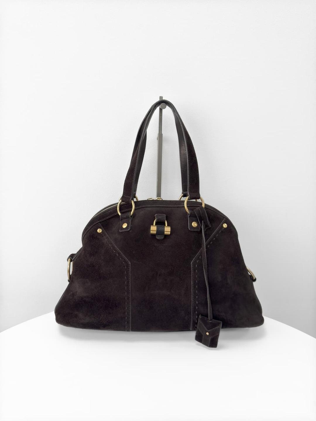 입생로랑 스웨이드 뮤즈 토트백 | 후루츠패밀리