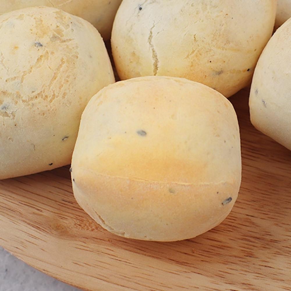 찰쁘띠 깨찰빵 36g 14개입 냉동생지 에어프라이어 빵