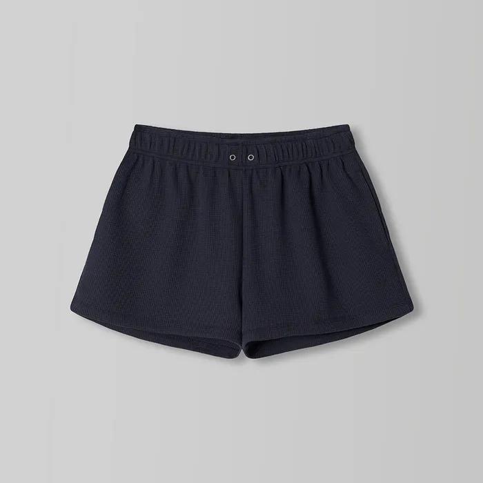 Easy Waffle Shorts_Navy