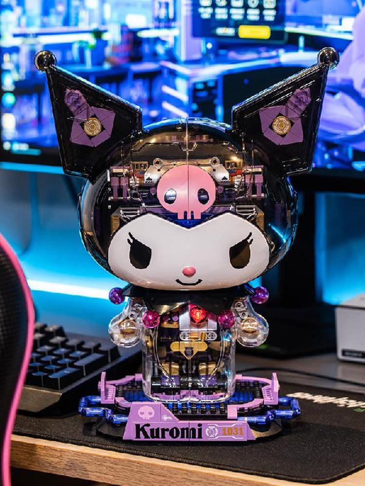TOP TOY 탑토이 산리오 쿠로미 사이보그 메타버스 로봇 블럭 피규어 굿즈
