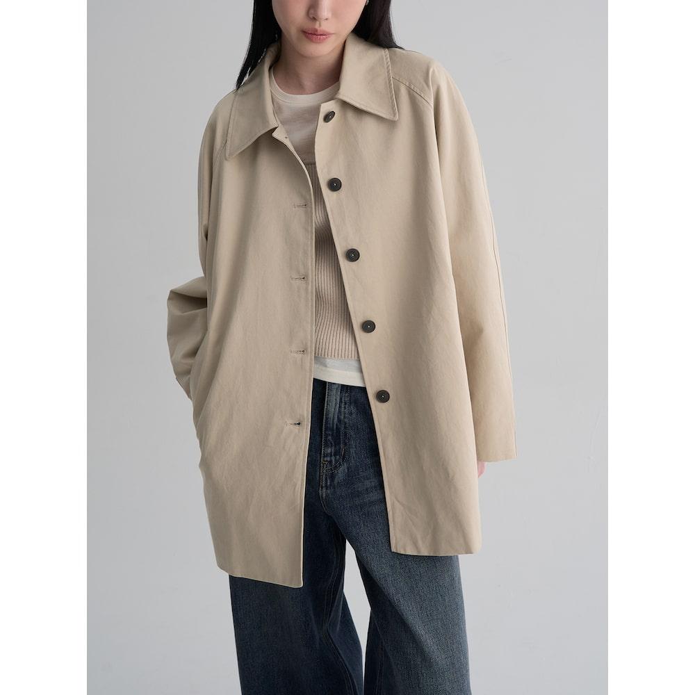 에잇세컨즈 하프 트렌치 코트  베이지 (35623TCM1A)