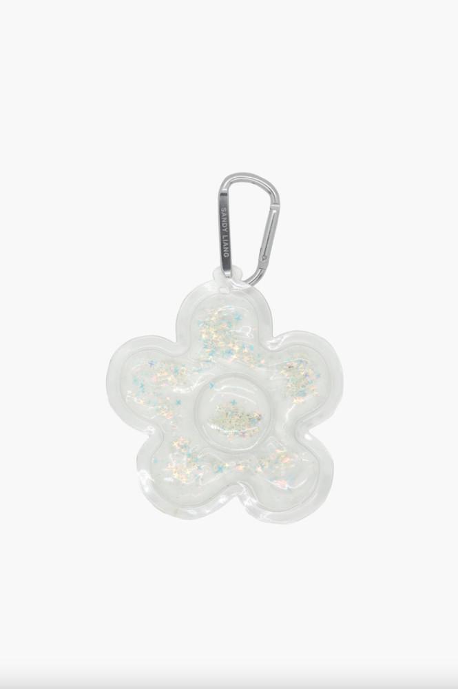 SANDY LIANG JELLY KEYCHAIN IN CLEAR 샌디 리앙 젤리 키체인 인 클리어