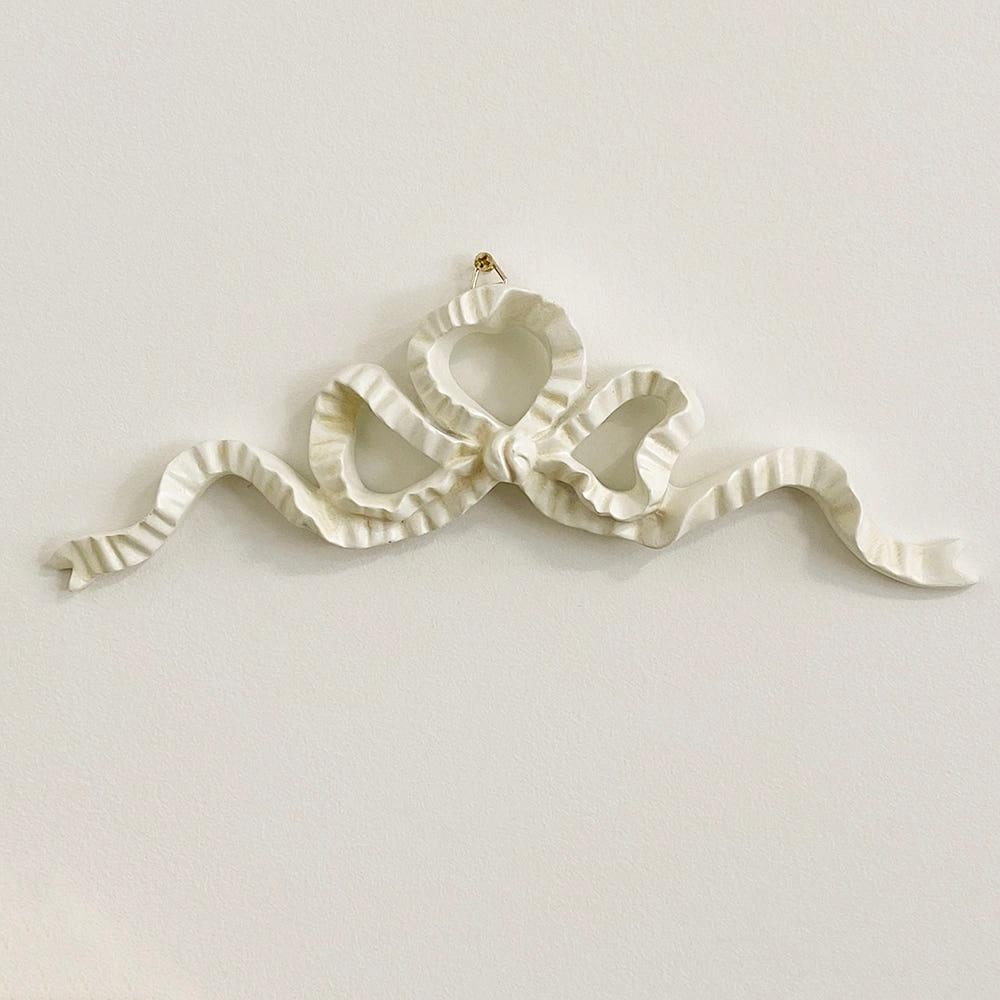 아렌 엔틱 몰딩 크림 리본 벽걸이 인테리어 액자 리폼 diy 벽장식