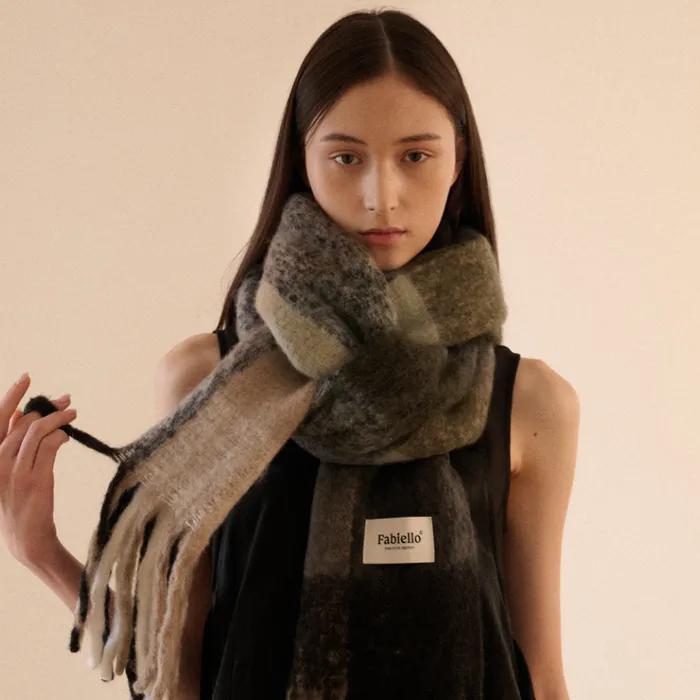 Multi check muffler (4 color)