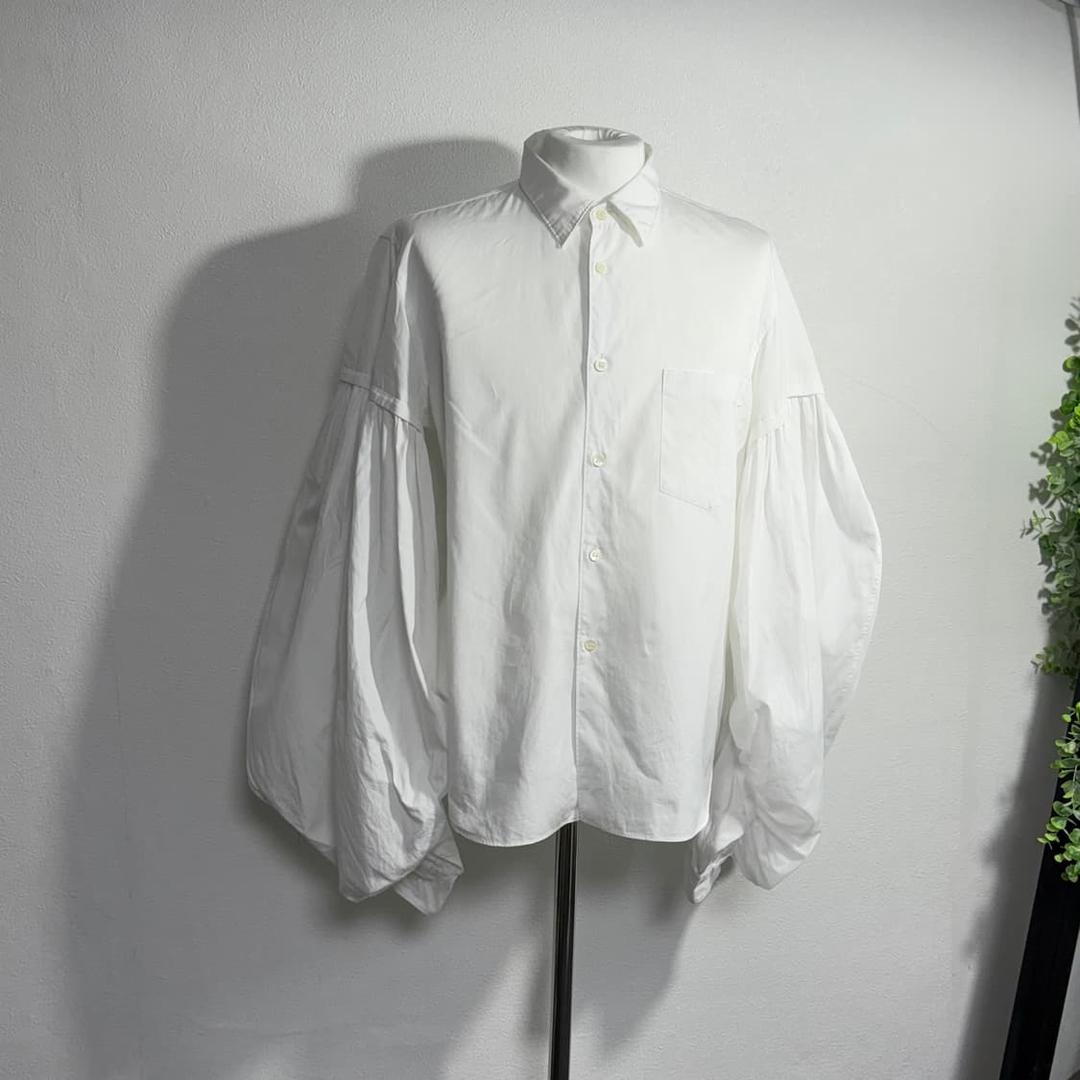 20ss 꼼데가르송 옴므플러스 벌룬슬리브 셔츠 s | 후루츠패밀리