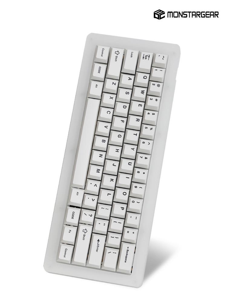 몬스타기어 아크릴 XO 60 포커 아크릴 키보드 기계식 DIY kit 커스텀키보드