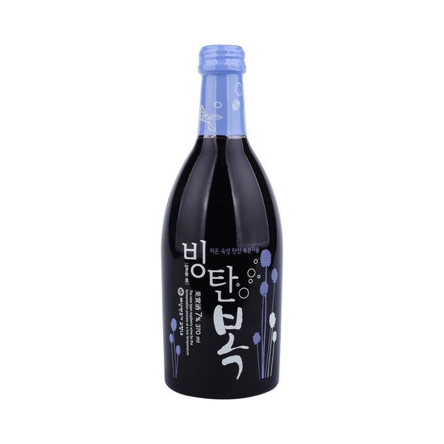 술픽 배상면주가 빙탄복 7도 370ml 복분자 스파클링와인