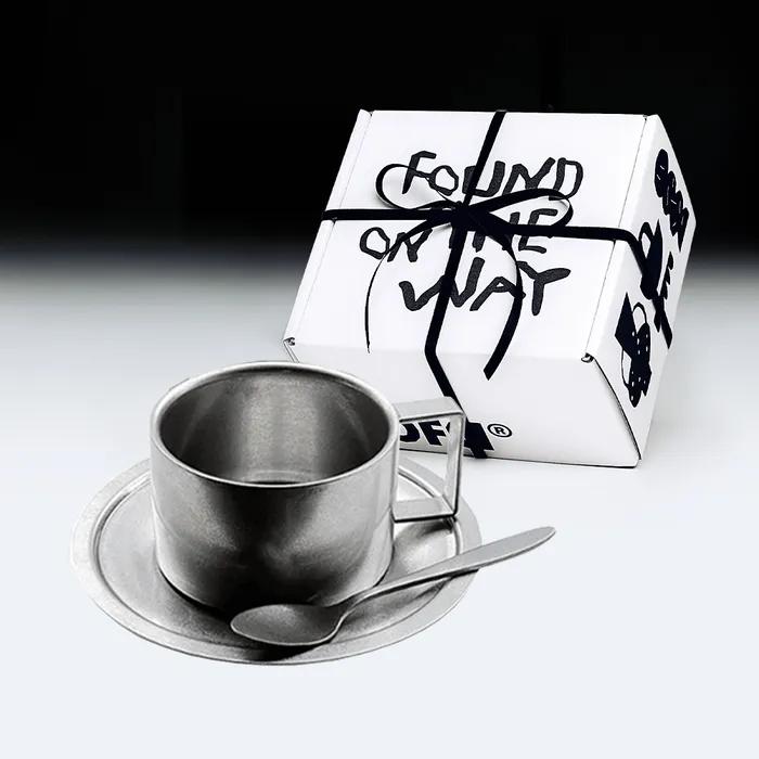 [LOFA SELECT] 스톤워시 컵앤소서 세트 GIFT SET (선물포장)