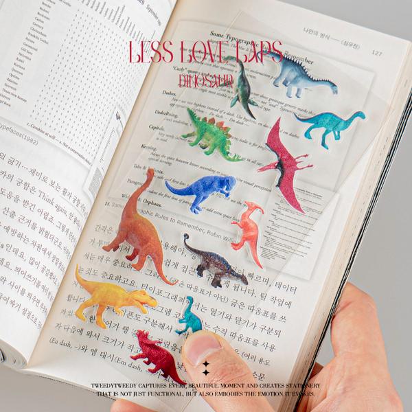 LESS LOVE LABS - DINOSAUR? (씰스티커)