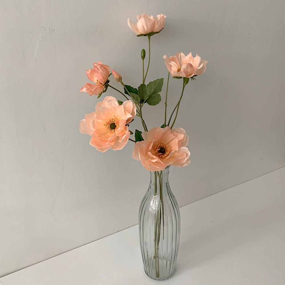 아네모네 조화 부케 인테리어 꽃 장식 프리미엄 고급 실크플라워 인테리어 홈데코