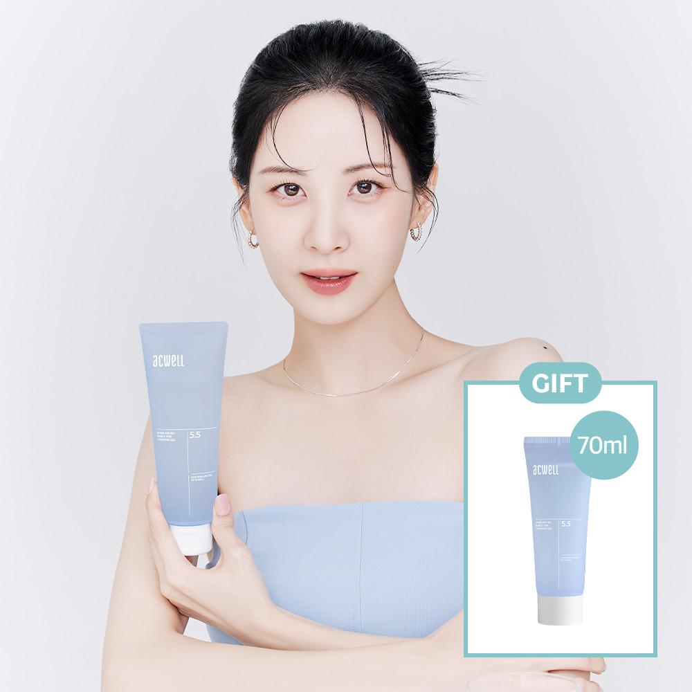 [서현 PICK] 아크웰 피에이치 밸런싱 버블프리 클렌징 젤 160ml+70ml+70ml