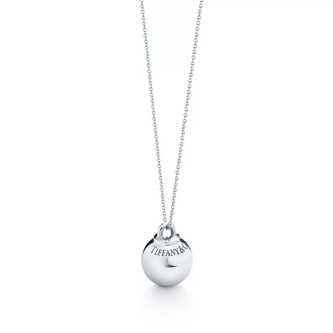 볼 펜던트, 실버, 19mm