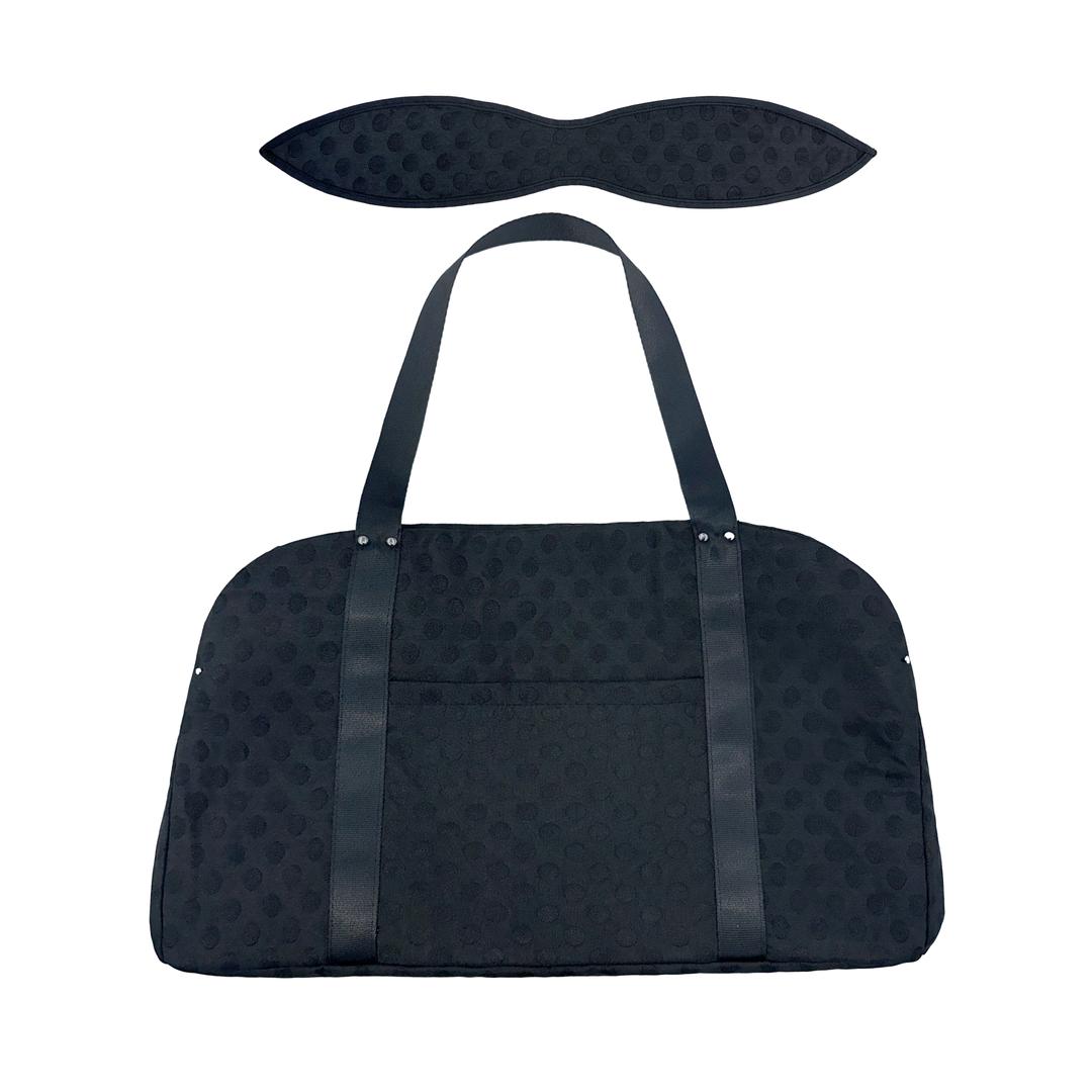 DOT PATTERN PIERCING BAG_BLACK