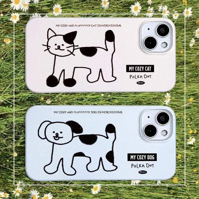 [하드&카드] 우리집점박이들 (핸드폰케이스 커스텀 아이폰14 a31 a53 a32 z플립4 카드케이스 셀럽 갤럭시 에이블리)