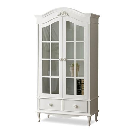 꿈에그린) 화이트로즈장식장