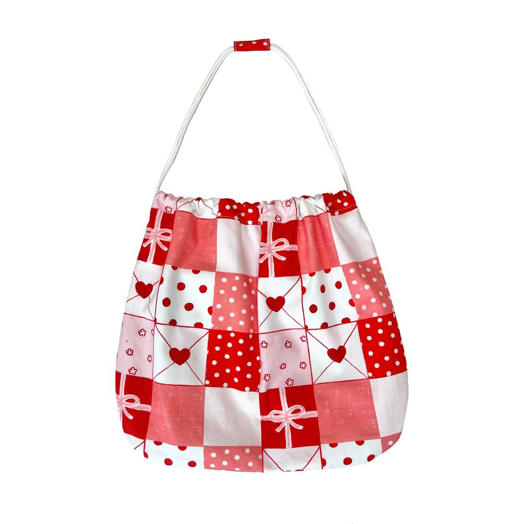 Love letter patchwork bag