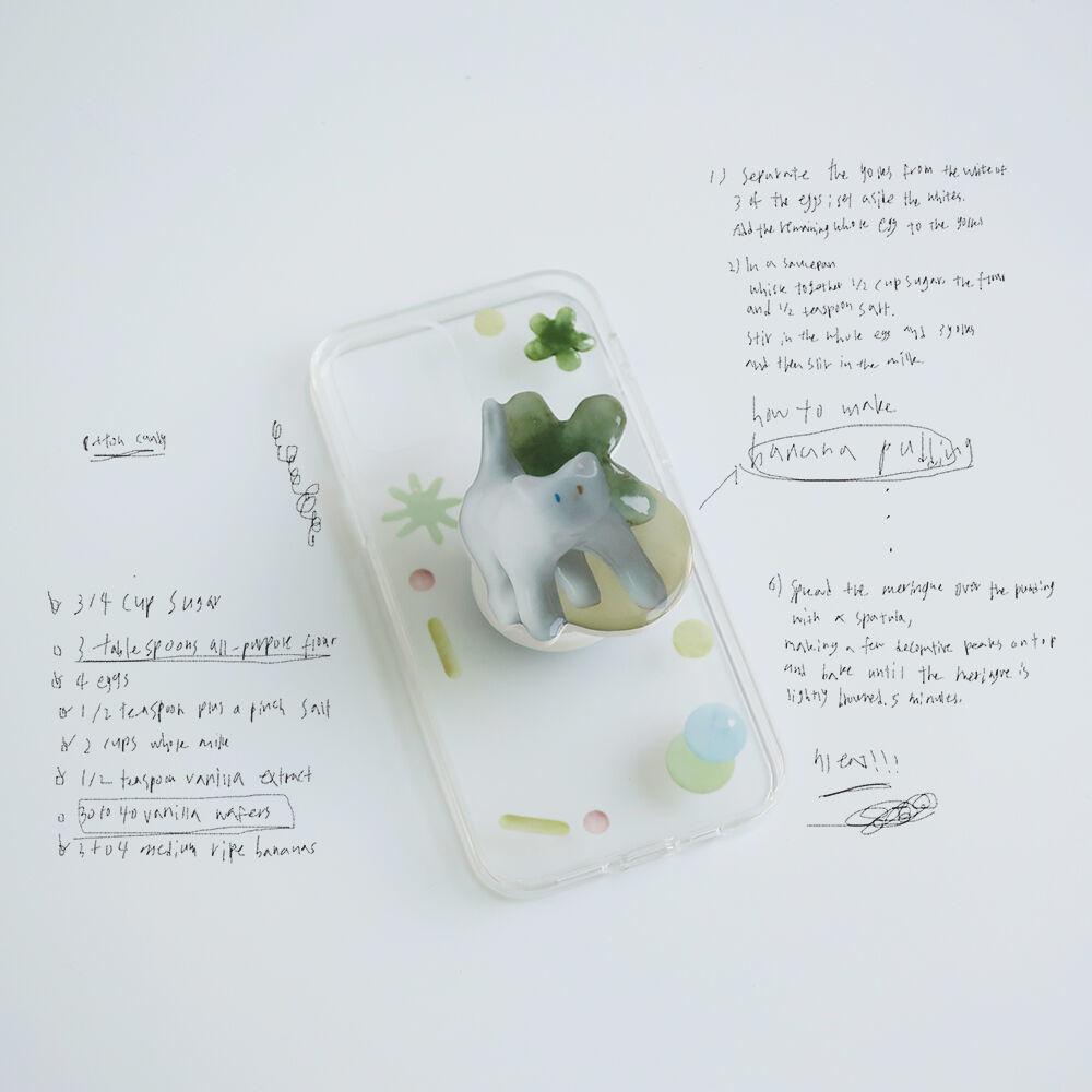 [jelly hard phone case] 코튼 캔디