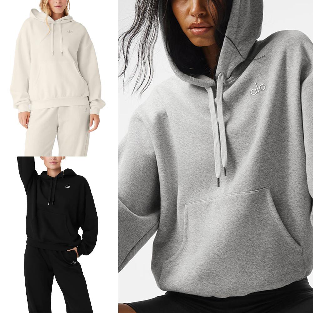 알로 요가복 ALO 아콜라드 후드티 여성 후디 필라테스복 짐웨어