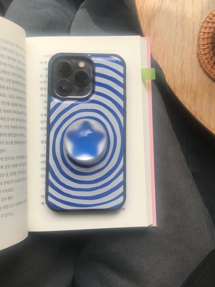 [i43] bingle epoxy case + blur star tok SET 아이폰 15 pro