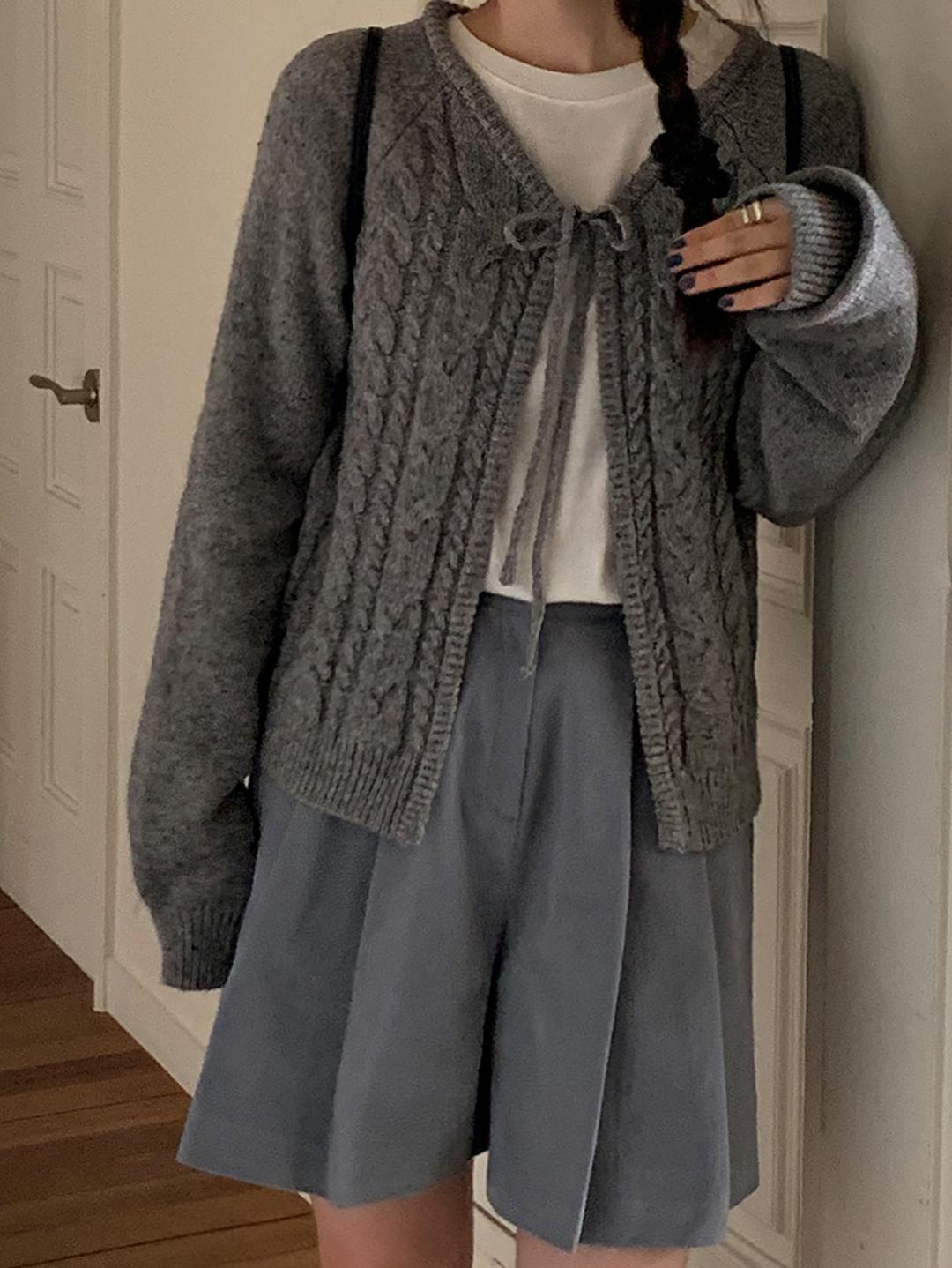 ruby ribbon cardigan (3color) 추천! 주문폭주, 순차발송