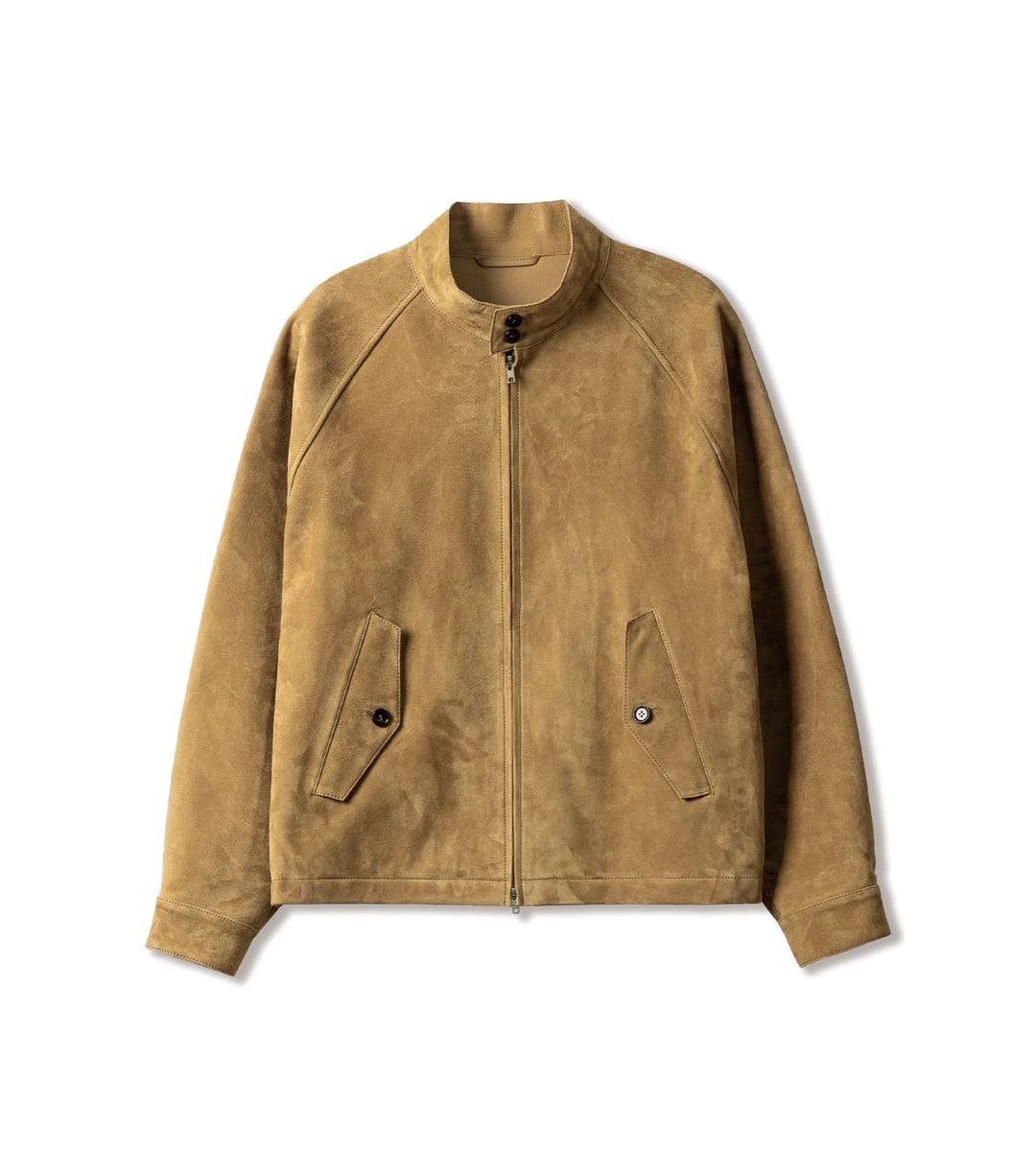 [SEW] 스웨이드 해링턴 자켓 (카멜)