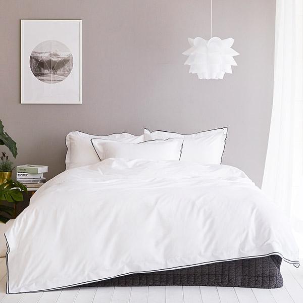 [호텔촉감] 80수 퓨어라인 이불커버 세트 S/SS/Q/K/LK (면100%)