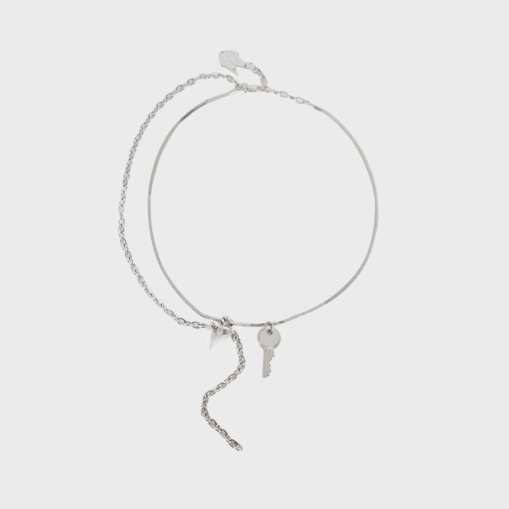 no.97 necklace silver