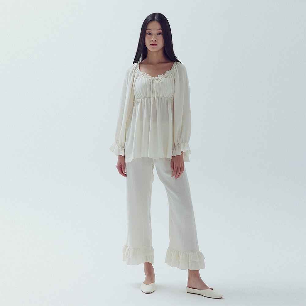 [3951-BBFHT] 에밀리 투피스 Cream