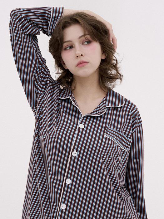 소프킨 허쉬 긴팔 커플 잠옷 세트