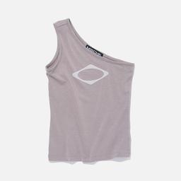 RHOMBUS ONE SHOULDER TOP (PALE VIOLET)