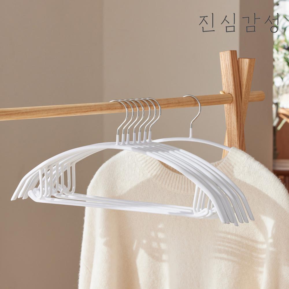 어깨뿔방지 논슬립 니트 옷걸이 5P