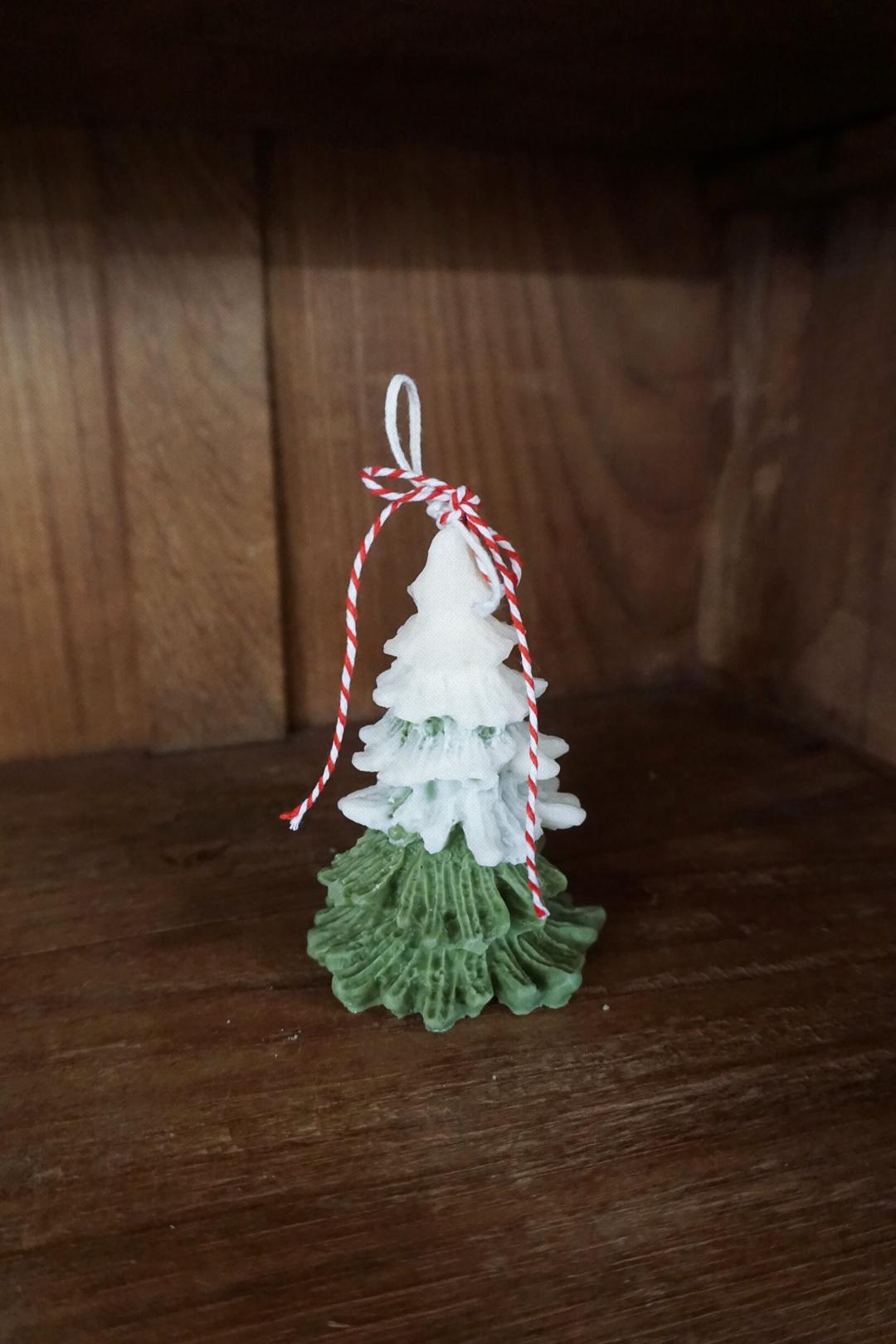 NEW) SNOW TREE CANDLE