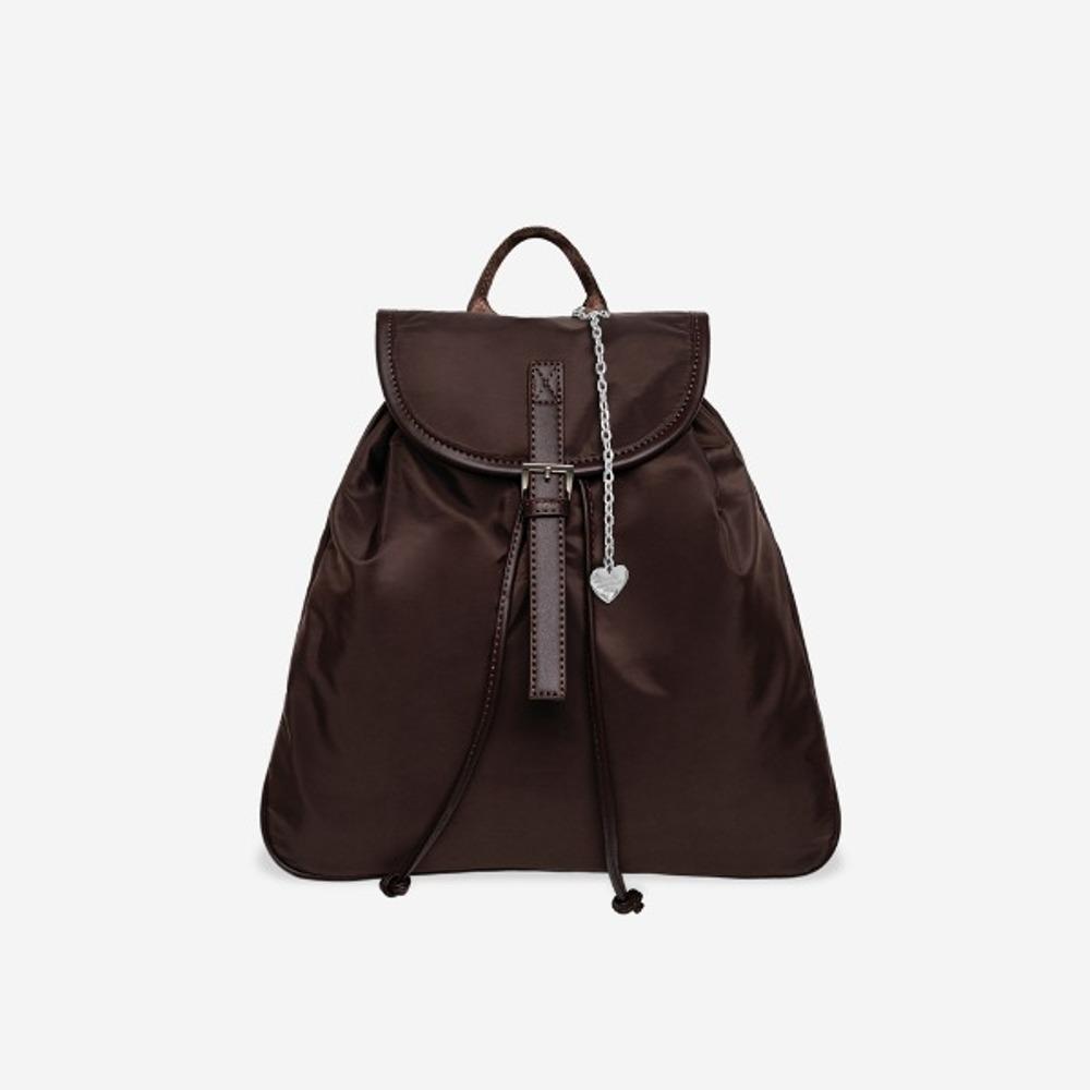 String backpack Dark Brown