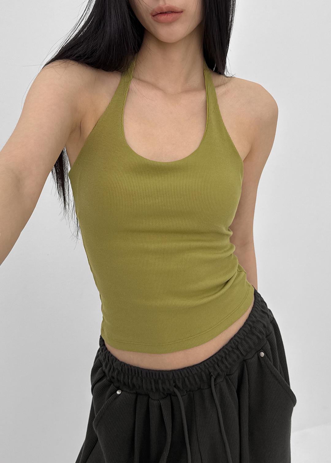 블랙업 [💚봄신상/MADE] 키트 홀터나시 (캡내장) (S/S ver.)