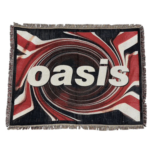 Oasis Logo Tapestry Blanket