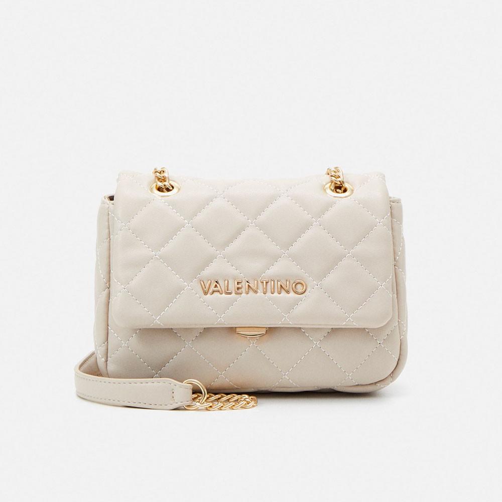 발렌티노 가방 퀼팅 미니백 플랩백 체인 by Mario Valentino beige