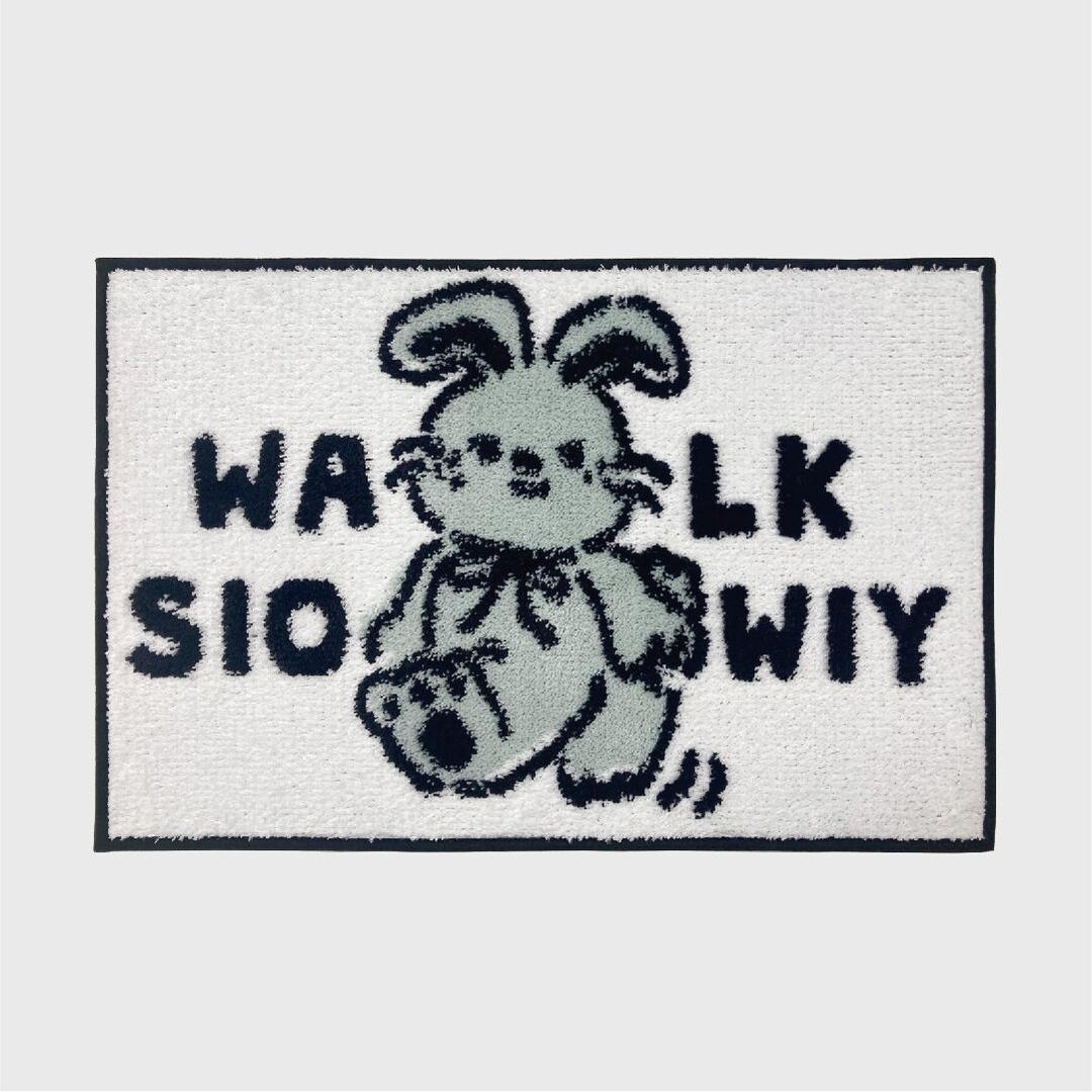 BUDDY FOOT MAT 토끼 발매트 [민트]