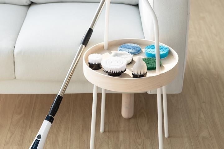 무선 전동 청소솔 화장실 욕실 바닥 타일 창문틀 틈새 솔 브러쉬 멀티 자동