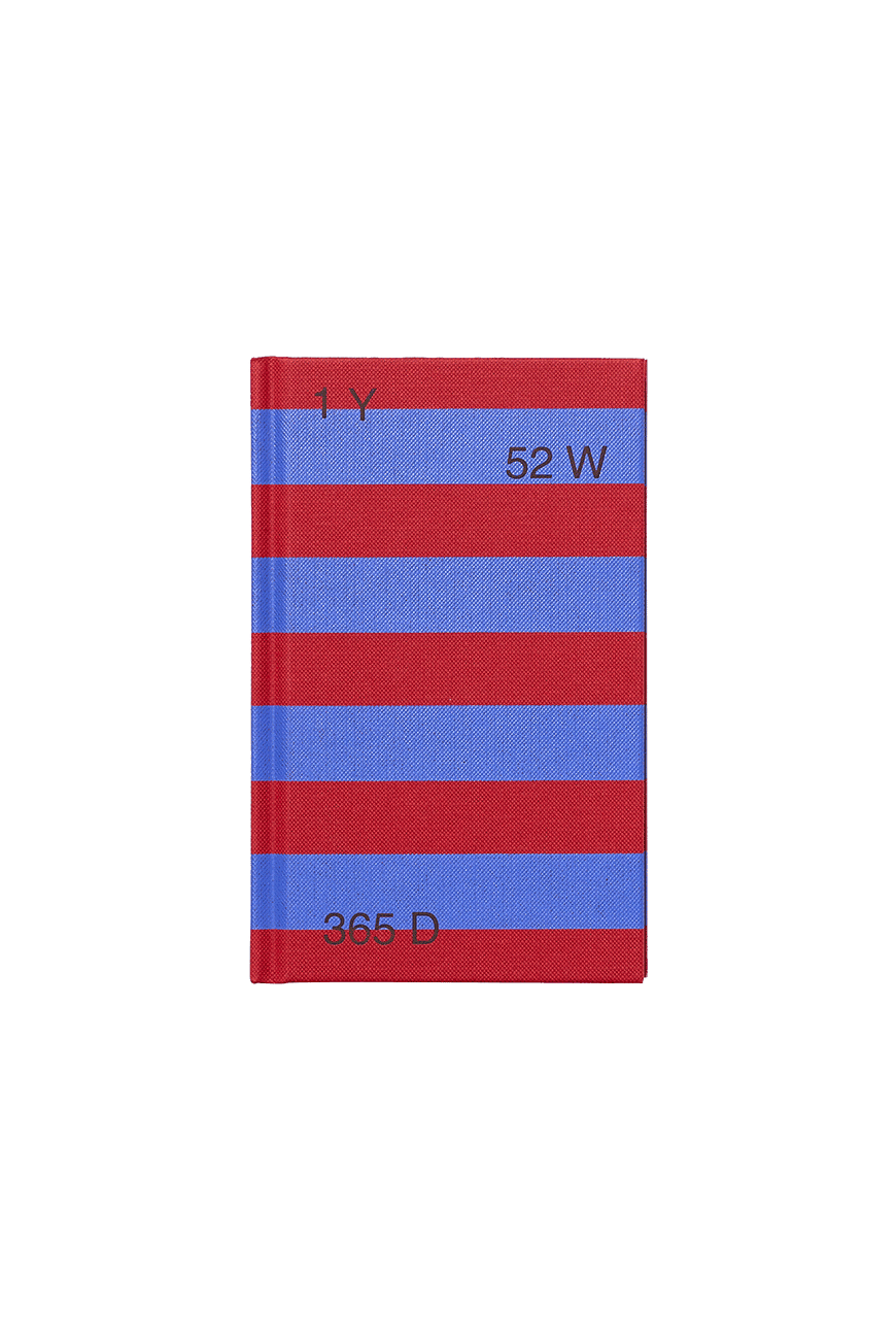 만년 다이어리 YWD Diary - 06 Red Blue