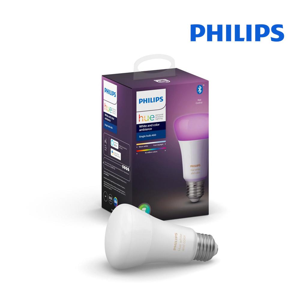 필립스 휴 4.0 화이트&컬러 엠비언스 9W 전구 조명 HUE 국내정품