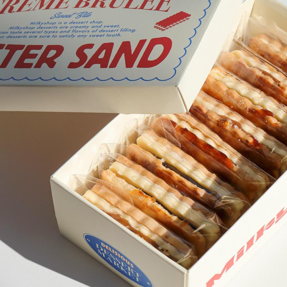 밀키샵 버터샌드