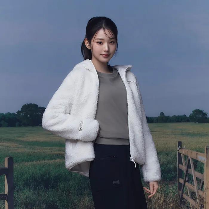 여성 에시앙 2.3 윈드스토퍼 플리스 자켓 _Cream_DWU23104W6