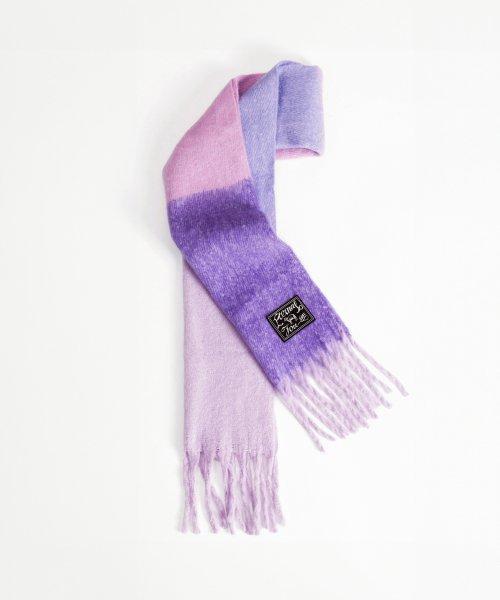 Cuello Purple 모헤어 머플러