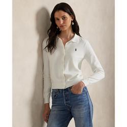 폴로 랄프 로렌 여성 폴로 칼라 버튼 카디건(WMPOSWENDW20438100)